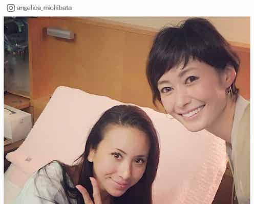 重症で手術の道端アンジェリカ、田丸麻紀らが見舞い