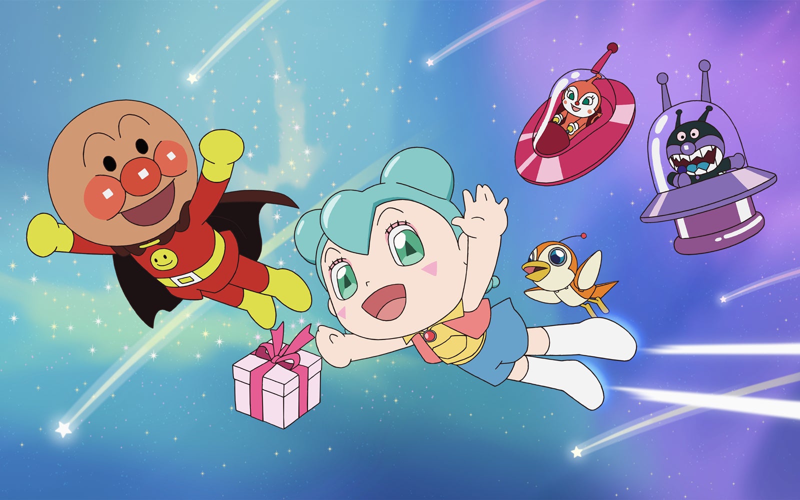 映画『それいけ！アンパンマン　ロボリィとぽかぽかプレゼント』（C）やなせたかし／フレーベル館・TMS・NTV（C）やなせたかし／アンパンマン製作委員会2023