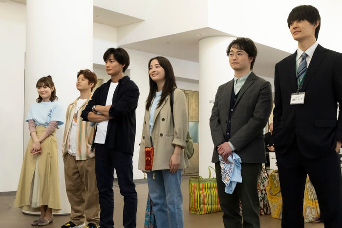 優希美青、矢本悠馬、野村周平、広瀬すず、森永悠希、佐野勇斗「ちはやふる−めぐり−」第9話(C)日本テレビ