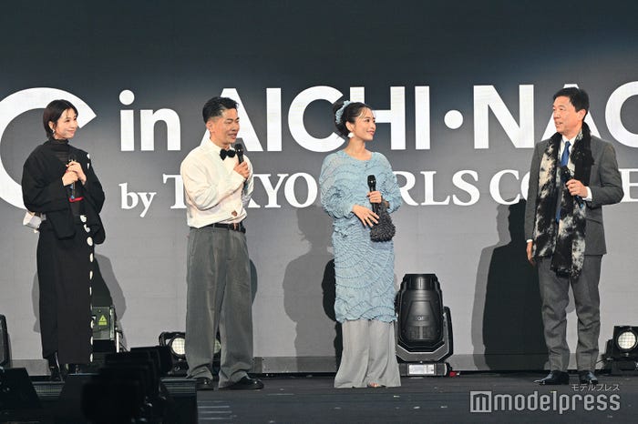 岡崎紗絵、太田博久、近藤千尋、広沢一郎名古屋市長