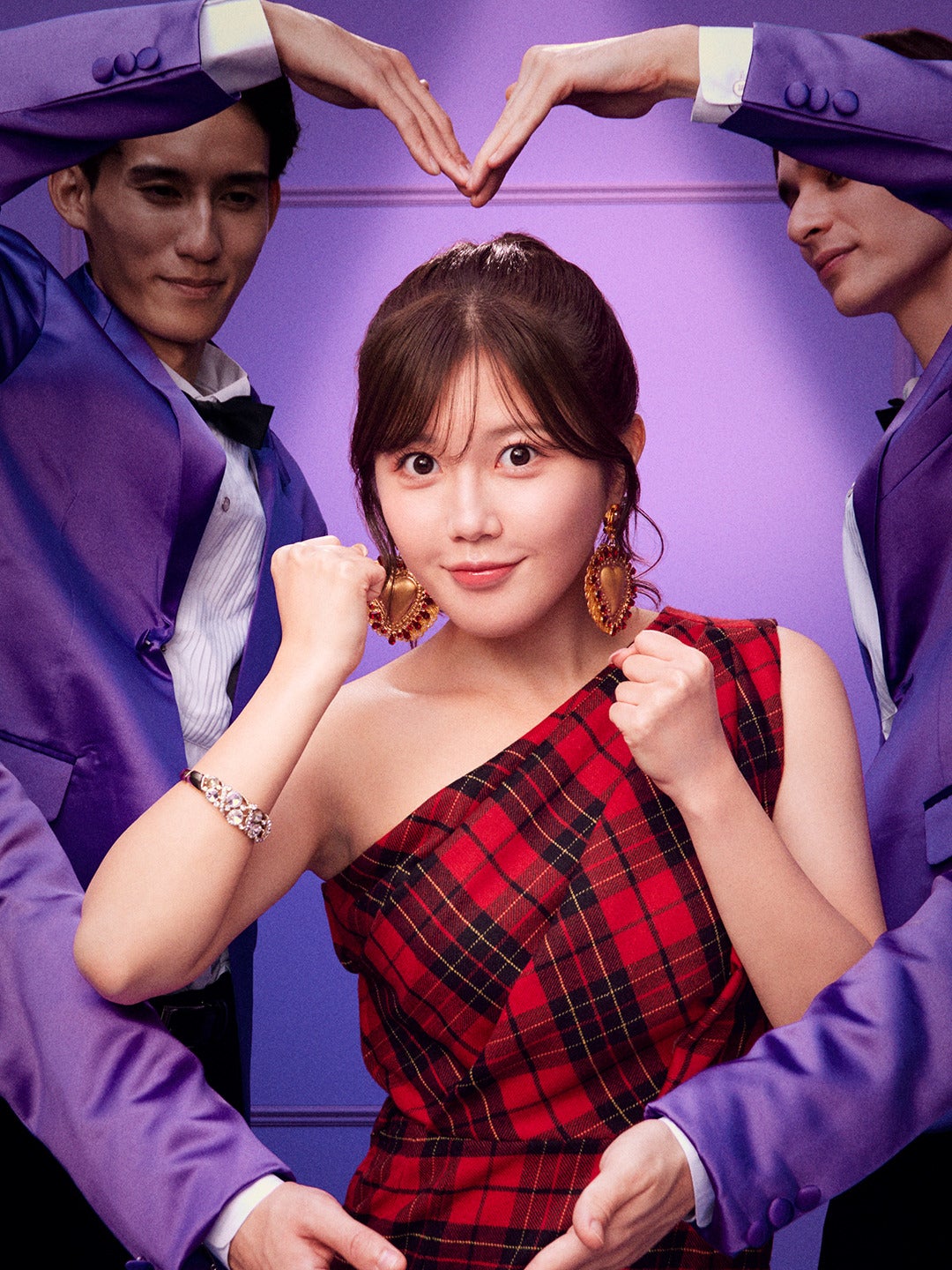 宮崎美穂「LOVE POWER KINGDOM〜恋愛強者選挙〜」（C）AbemaTV,Inc