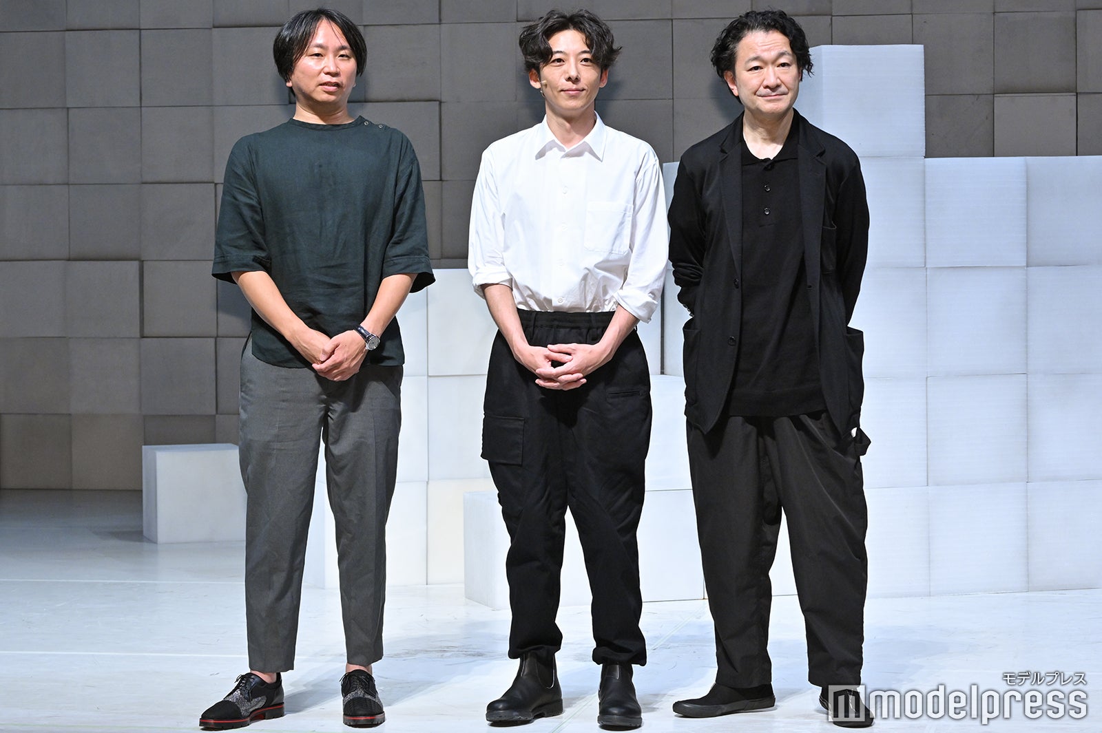 上田岳弘氏、高橋一生、白井晃氏（C）モデルプレス