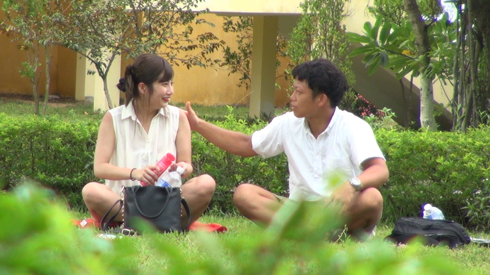 でっぱりん、裕ちゃん／「あいのり：Asian Journey」第2話より（C）フジテレビ