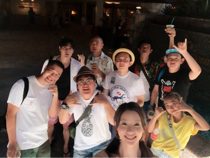 「有吉の夏休み2017密着77時間inハワイ」(C)フジテレビ