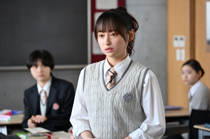 影山優佳「御上先生」第3話(C)TBS