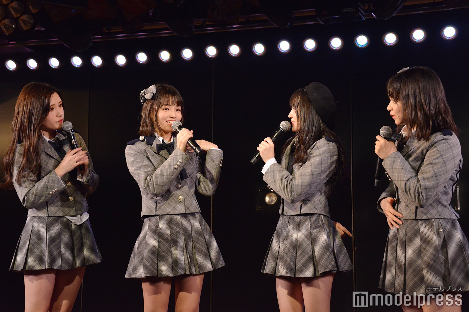 谷川聖、高橋彩音、坂口渚沙、倉野尾成美／AKB48チーム8「その雫は、未来へと繋がる虹になる。」公演 （C）モデルプレス