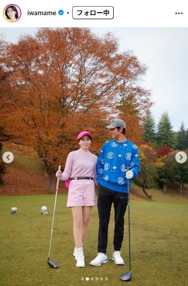 岩間恵 Instagramより