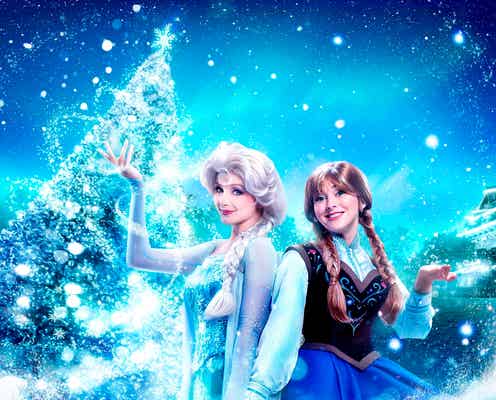 香港ディズニーのクリスマス「アナ雪」の美しい冬の魔法にうっとり