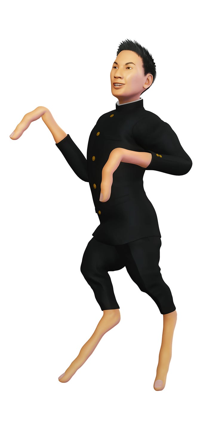 ウマ渡ウマ龍馬(CV:森本晋太郎) (C)2022 カメの甲羅はあばら骨製作委員会 (C)川崎悟司/SB クリエイティブ