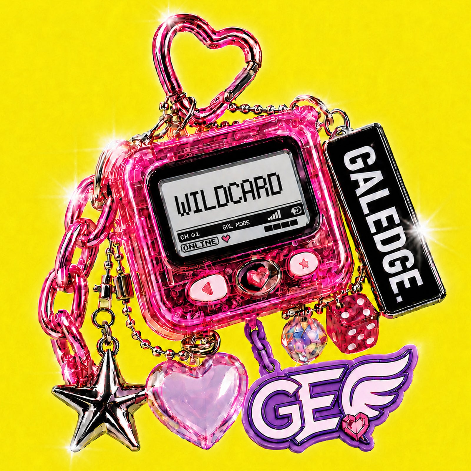GALEDGE.デビューシングル「WILDCARD」ジャケット写真（提供写真）