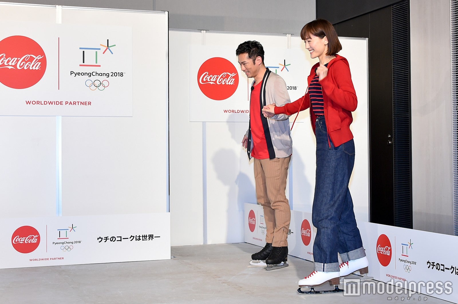 高橋大輔、綾瀬はるか （C）モデルプレス