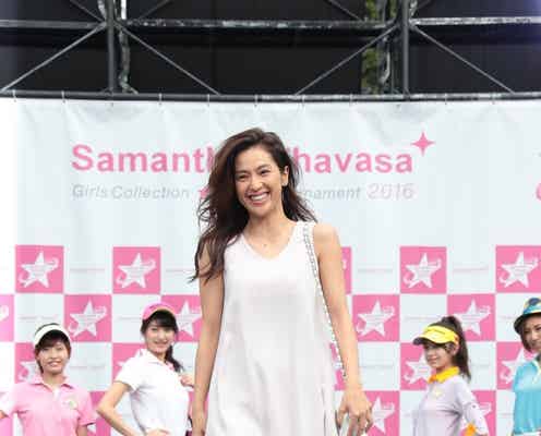 中村アン、スタイルキープを語る 自身初のステージに驚き