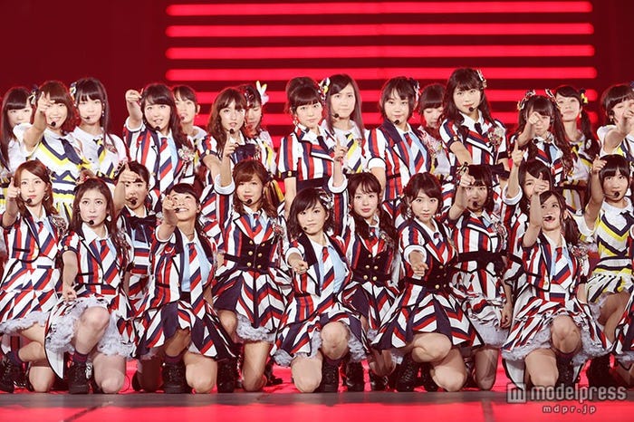 「AKB48グループ東京ドームコンサート~するなよ?するなよ?絶対卒業発表するなよ」2日目の模様(C)AKS