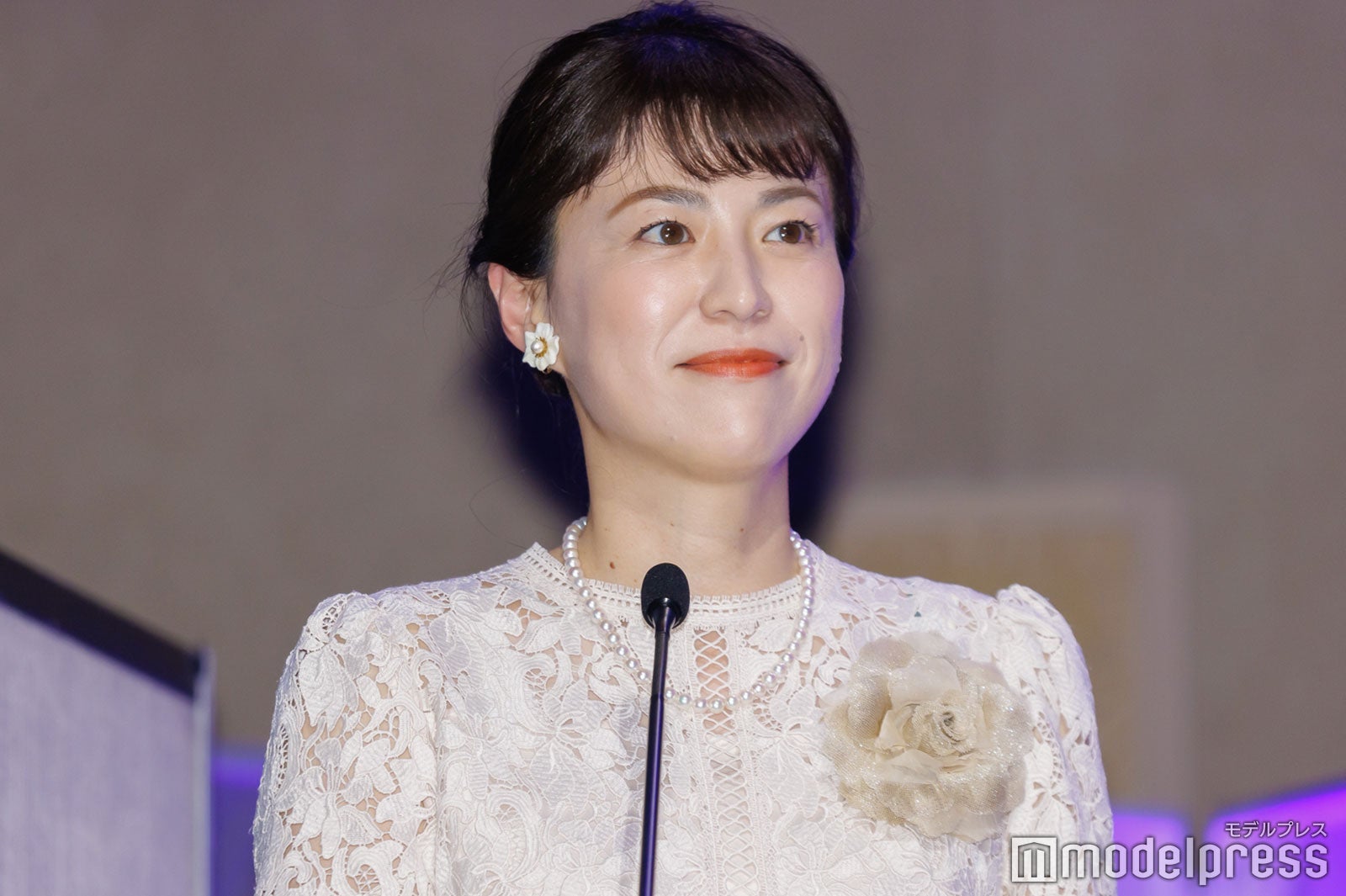 「第61回ギャラクシー賞」司会・鬼頭里枝アナウンサー（C）モデルプレス