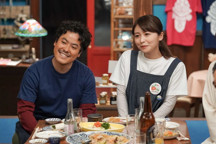 前原瑞樹、長濱ねる/「舞いあがれ!」第115話(C)NHK