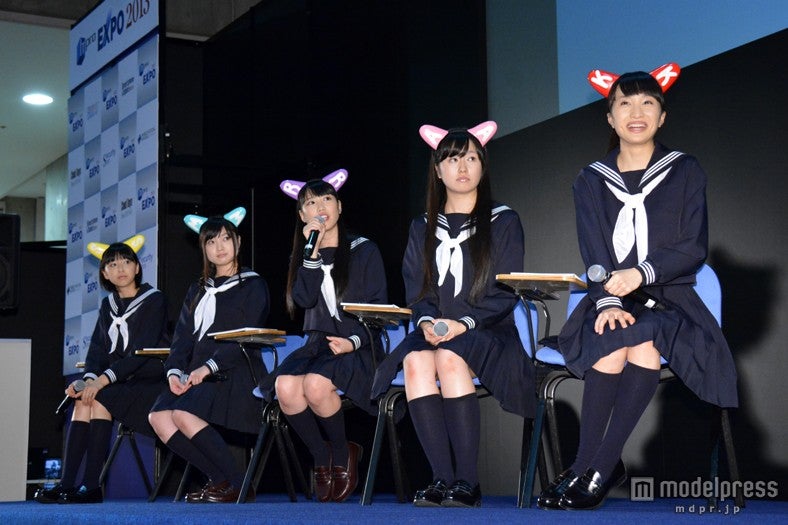 ももいろクローバーZ（左から）玉井詩織、有安杏果、高城れに、佐々木彩夏、百田夏菜子