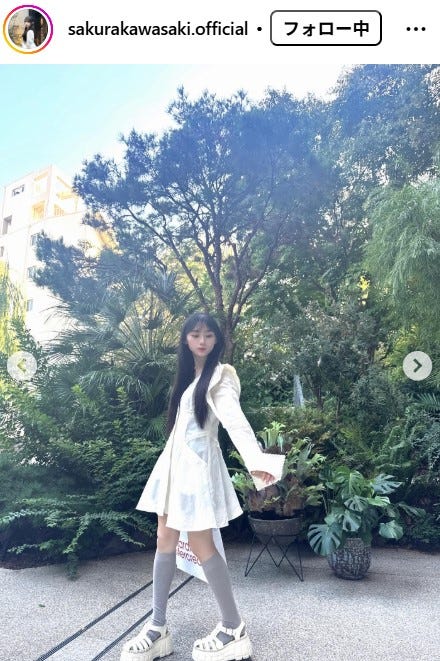 川崎桜Instagramより