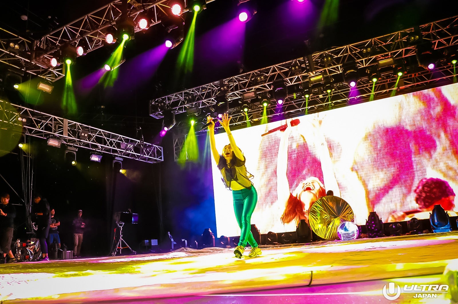 水曜日のカンパネラ「ULTRA JAPAN 2017」初日より／（提供写真）
