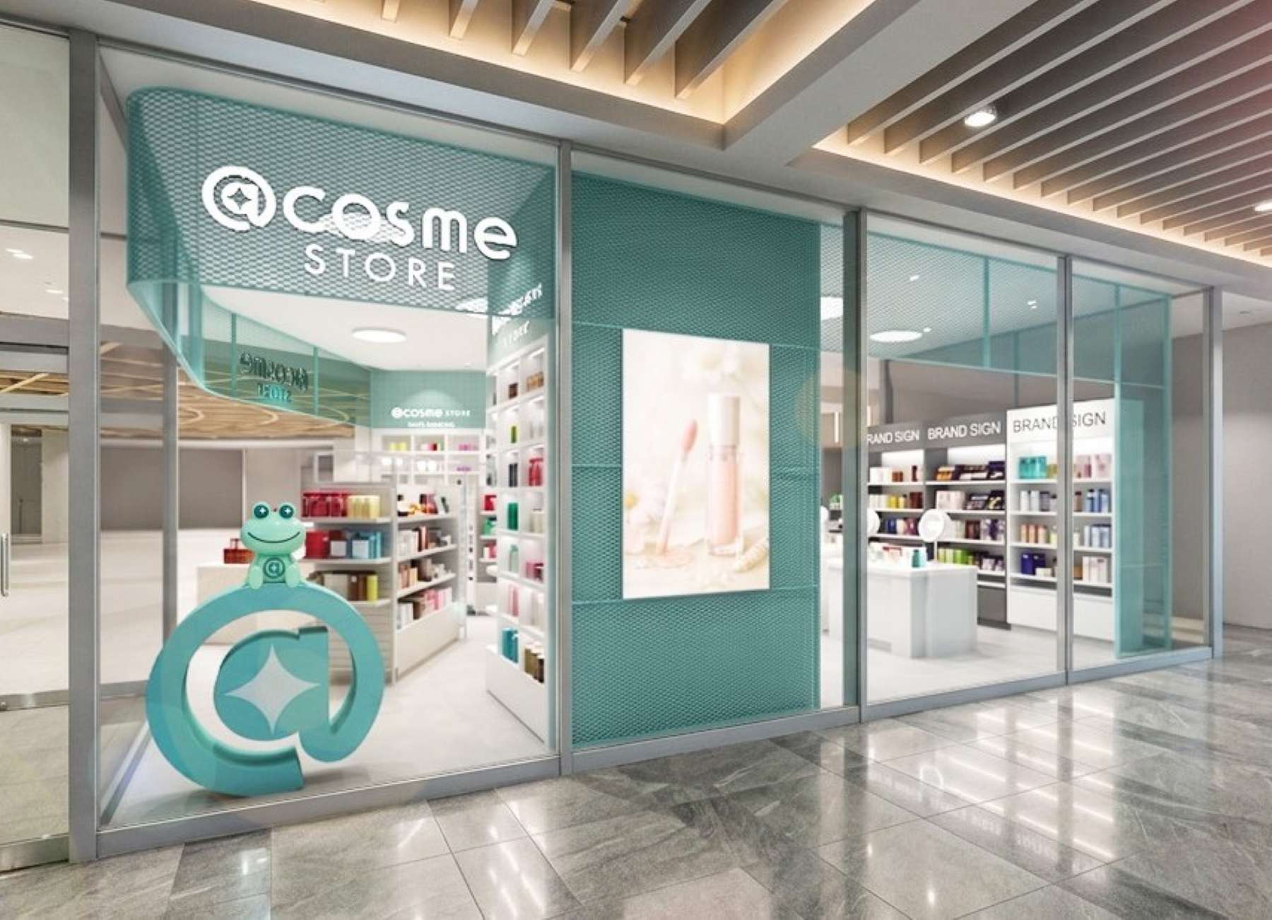 【京都エリア初】最先端韓国コスメ！1分お肌測定！「@cosme STORE」オープン