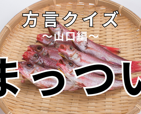 「まっつい」の意味は?「しゃべり方がまっついじゃーねー」ってどういう意味!?【方言クイズ】
