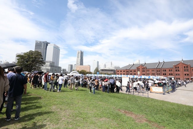 「パンのフェス2019秋 in 横浜赤レンガ」の様子（提供画像）