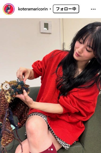 小寺真理Instagramより