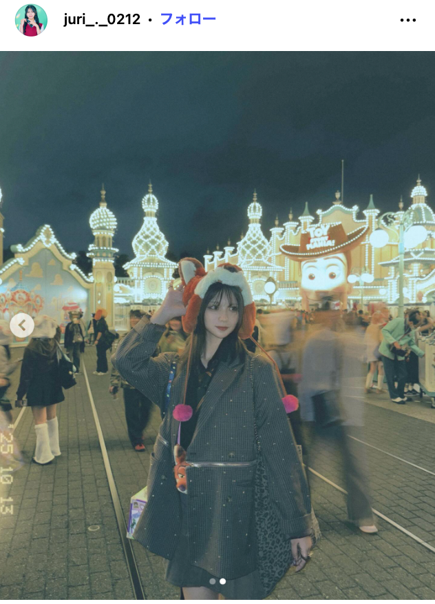 榊原樹里Instagramより