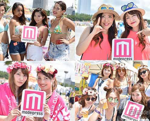 「サマソニ」開幕!夏全開のフェスファッションで満喫<SUMMER SONIC 2015来場者スナップ>