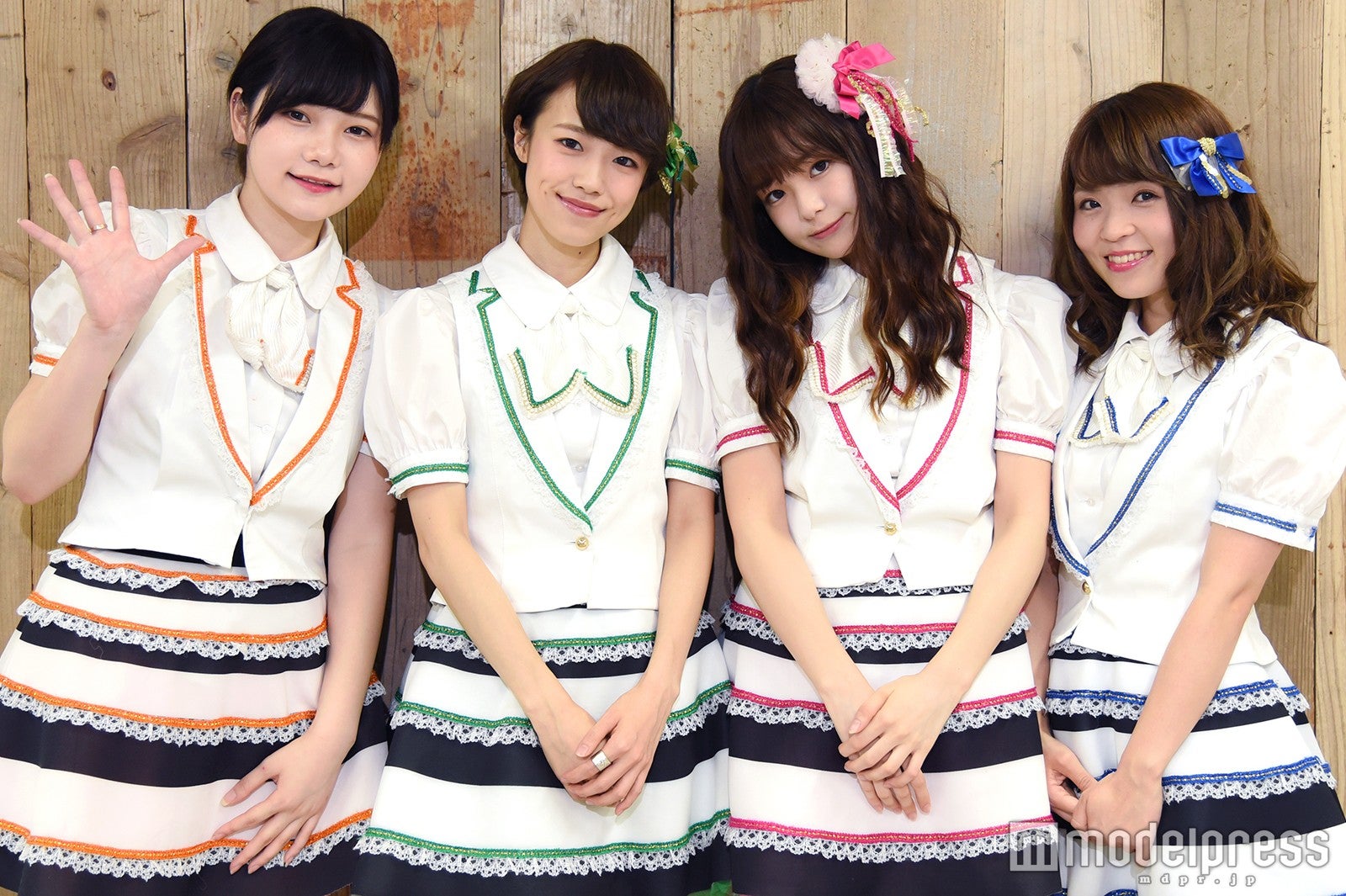 カプ式会社ハイパーモチベーション／（左から）光河玲奈、小澤綾乃、詩島萌々、西條美里／（C）モデルプレス