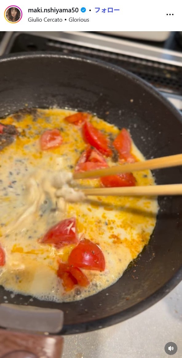 西山茉希Instagramより