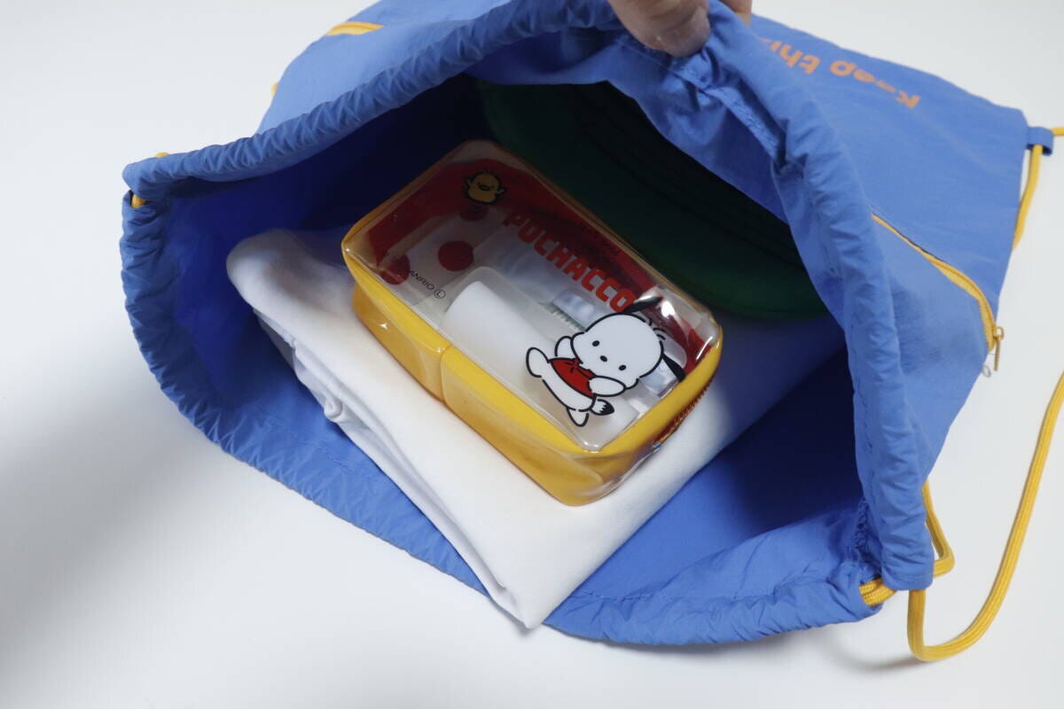 ナップサック　使用例