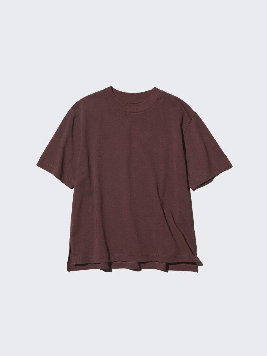 エアリズムコットンT 2026春ユニクロ大人女性おすすめエアリズムコットンT