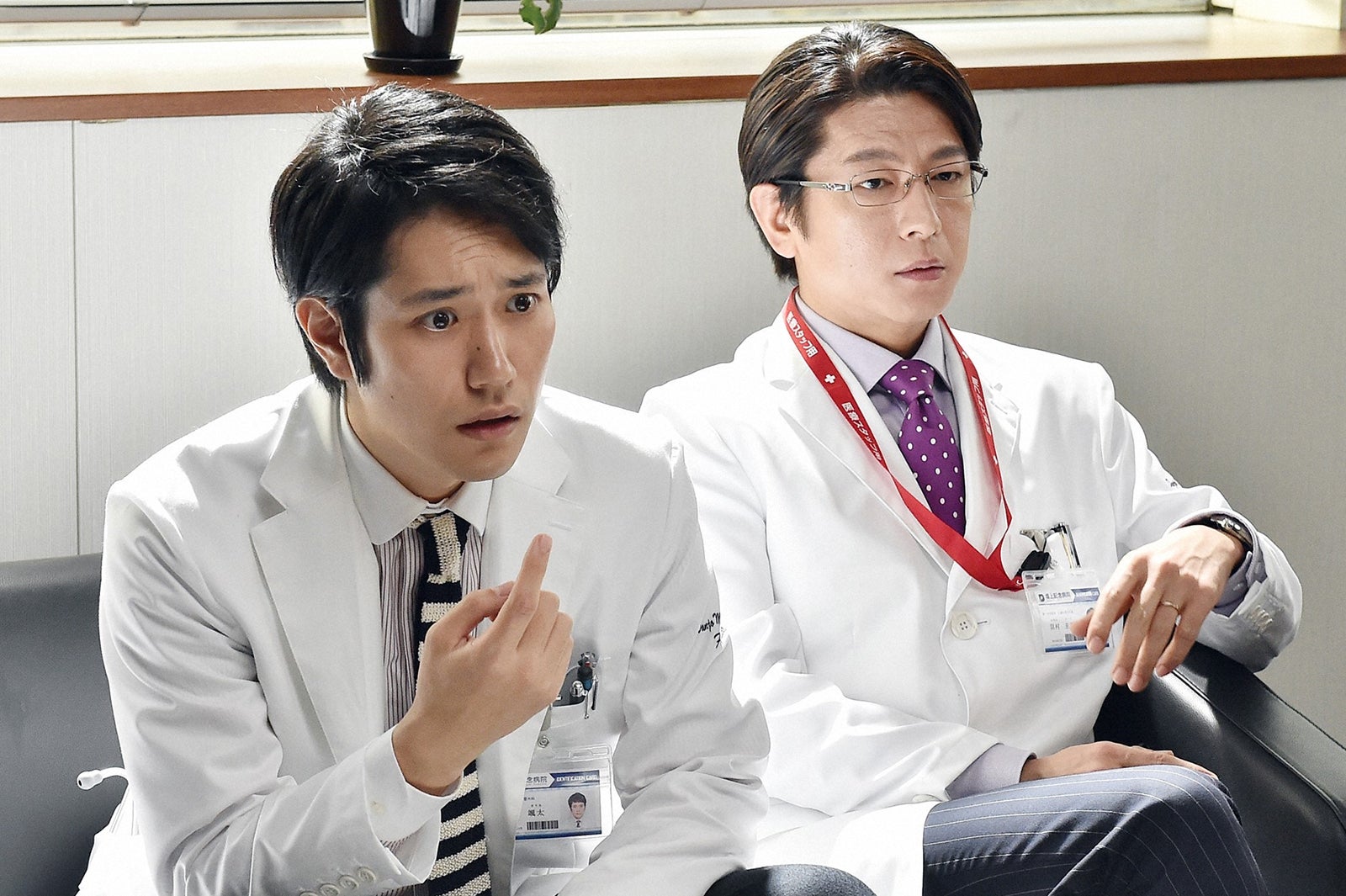 松山ケンイチ、及川光博「A LIFE～愛しき人～」第6話より（C）TBS