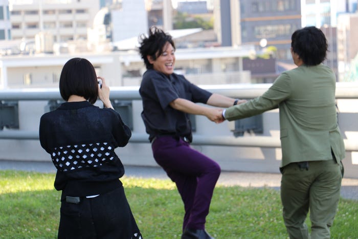 あの、ぺこぱ(松陰寺太勇、シュウペイ) (C)CSテレ朝