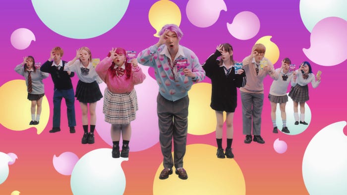 くれいじーまぐねっと・柄本佑が令和ギャル風姿でダンス(提供素材)