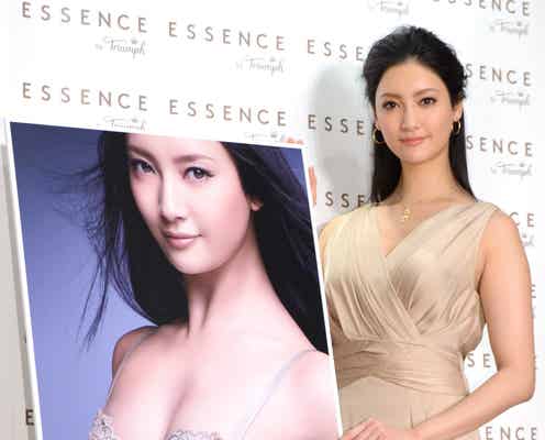 菜々緒、ランジェリー姿お披露目で自ら絶賛「素晴らしいですね」