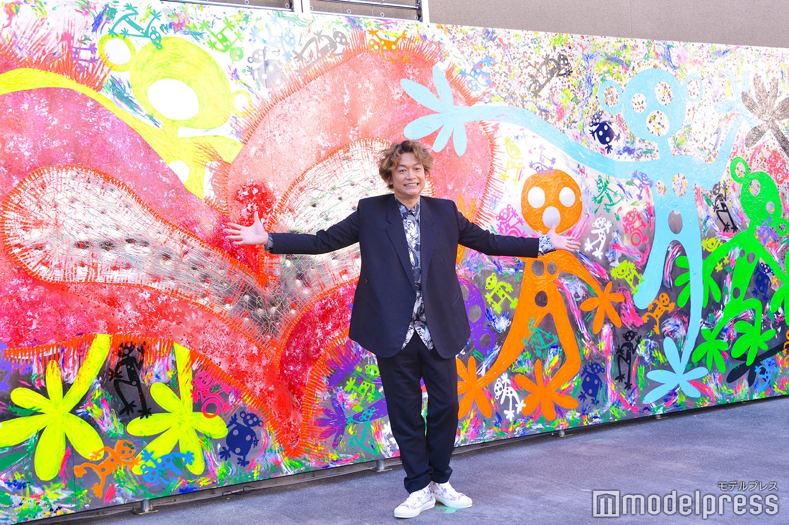 香取慎吾が巨大壁画アートを制作（C）モデルプレス