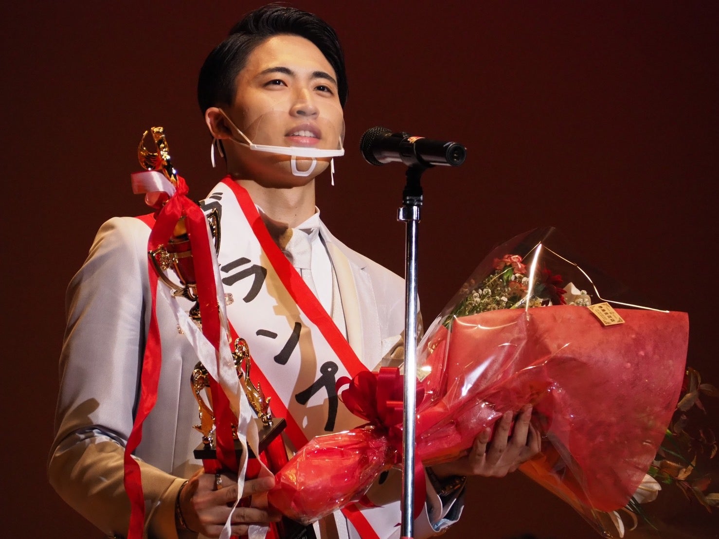 「ミスター横国」グランプリ・遠藤響生さん（提供写真）