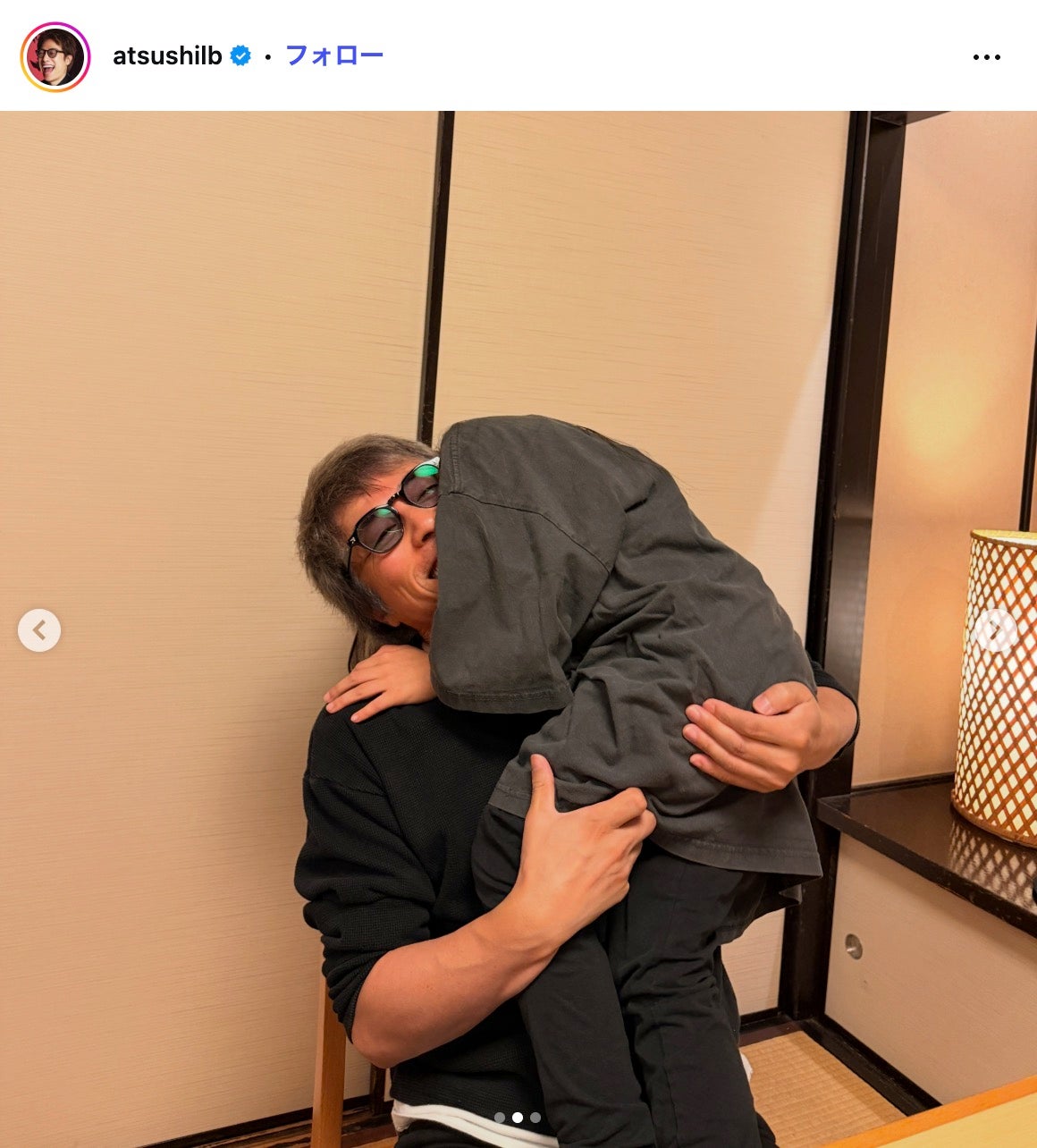 田村淳Instagramより
