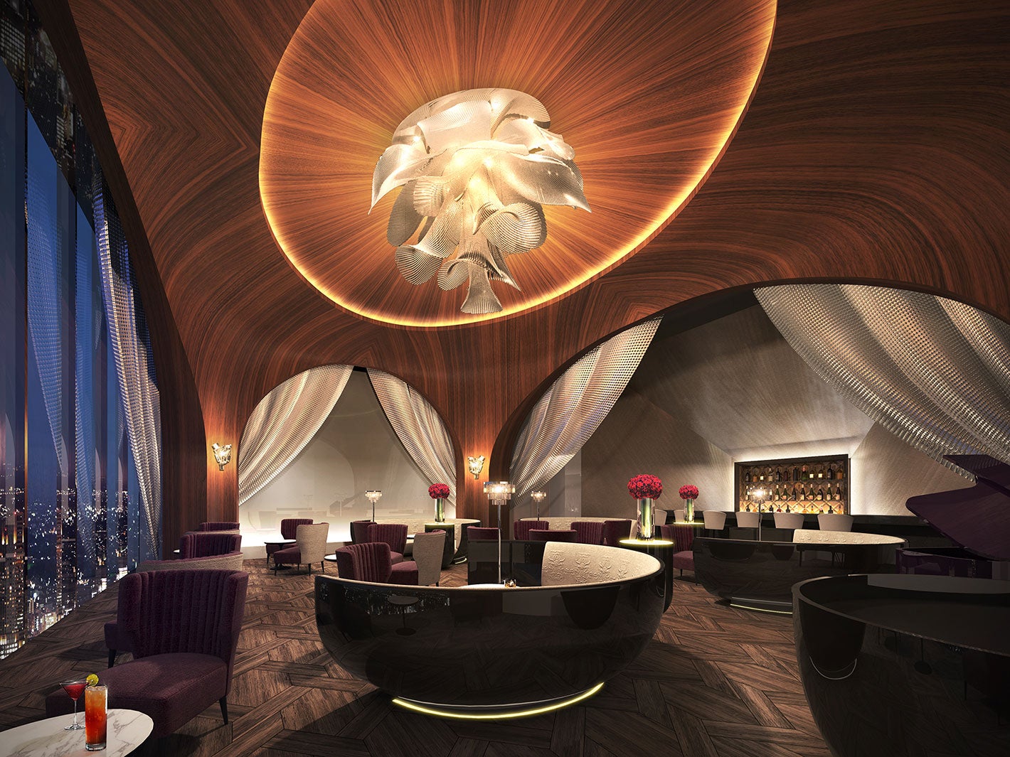 ラウンジ＆バー／画像提供：リゾートトラスト