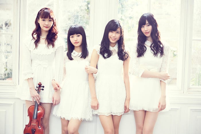 アイドルオーケストラ「RY’s」(左から)RIO、RUKA、YUU、YUKI(画像提供:所属事務所)