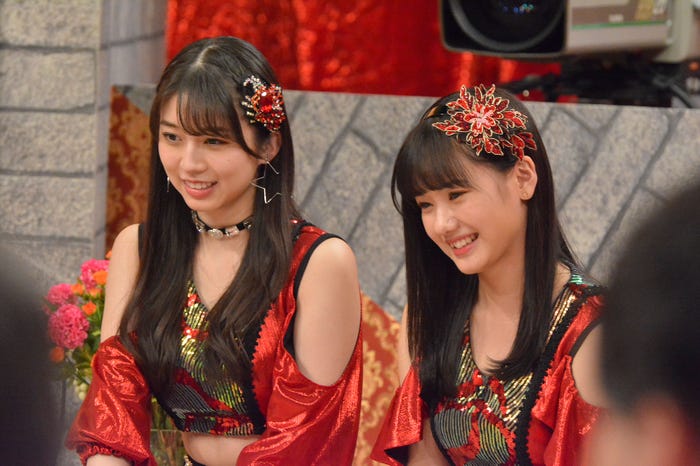 モーニング娘。’20(牧野真莉愛、横山玲奈)(画像提供:読売テレビ)