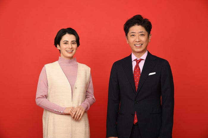 ホラン千秋、後藤輝基(C)テレビ朝日