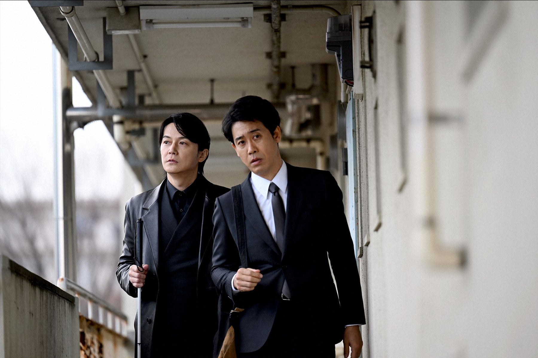福山雅治、大泉洋「ラストマン－全盲の捜査官－」第1話より（C）TBS