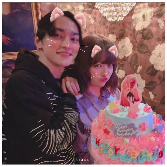 日高光啓(SKY-HI()・きゃりーぱみゅぱみゅ/きゃりーぱみゅぱみゅInstagramより