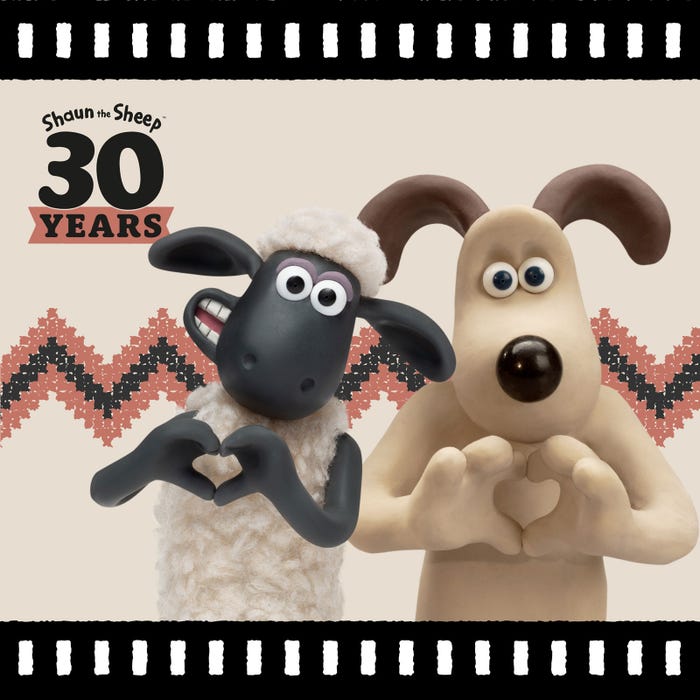 「ひつじのショーン」30周年画像(C)&TM AARDMAN ANIMATIONS LTD 2025. ALL RIGHTS RESERVED.(C)&TM Aardman Animations Limited/Wallace & Gromit Limited 2025. All Rights Reserved.