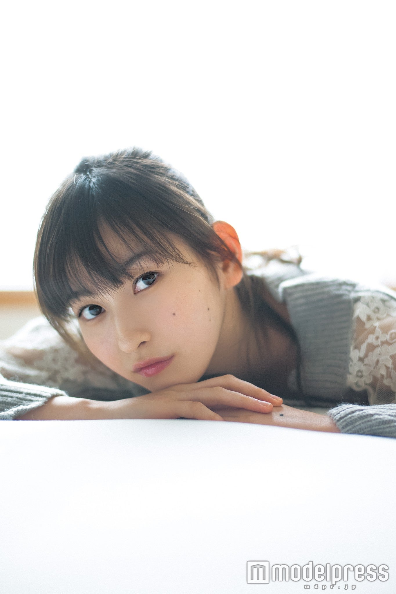 植村あかり（Juice=Juice）／（C）細居幸次郎／「週刊ヤングジャンプ10号」（2016年2月4日発売）より