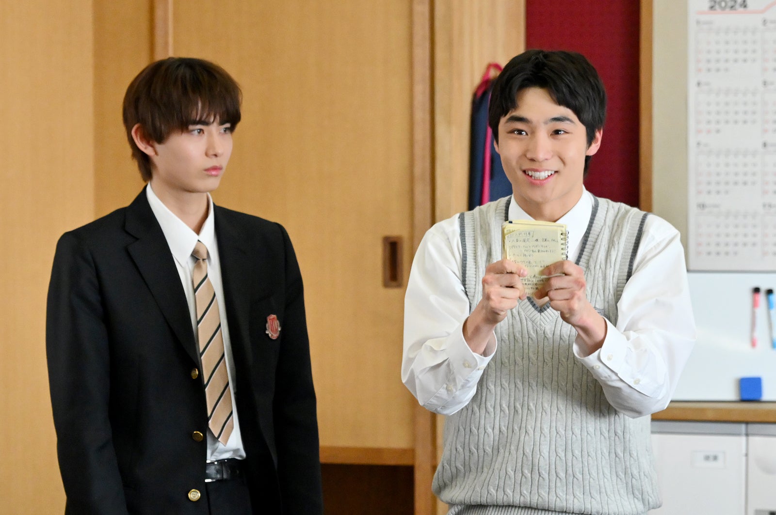 豊田裕大、八村倫太郎「御上先生」第5話（C）TBS