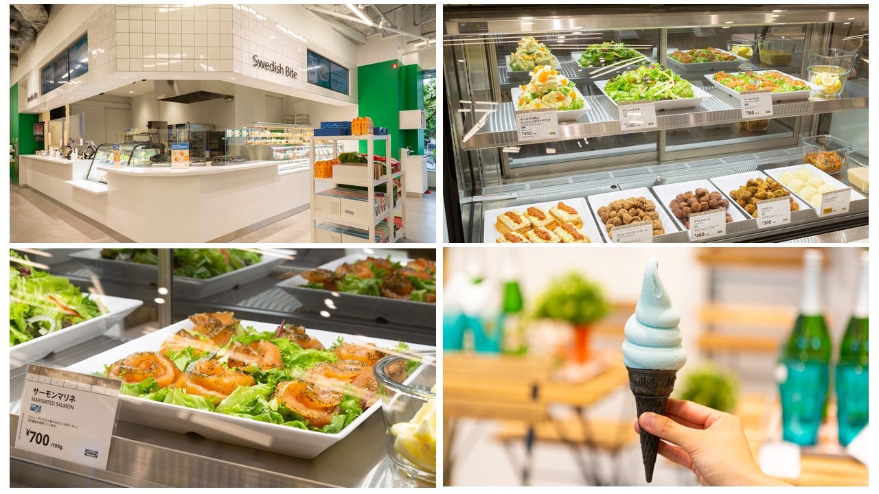 イケア新宿、デリメニュー量り売りコーナー「スウェーデン バイツ」国内初登場