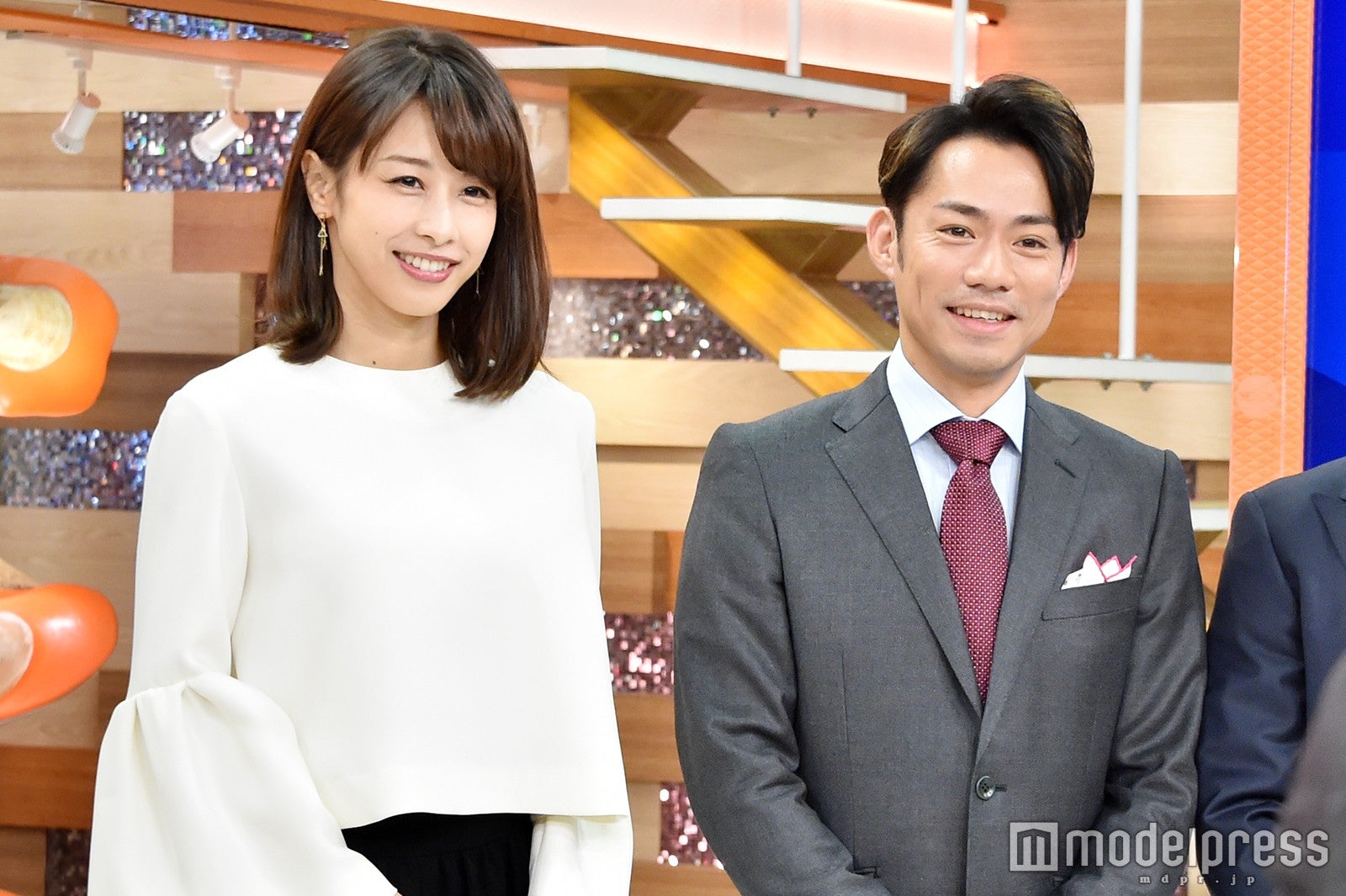 加藤綾子、高橋大輔氏 （C）モデルプレス